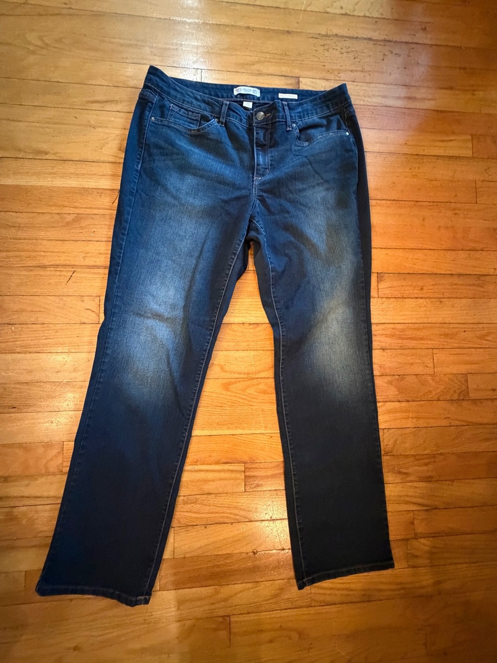 Vintage America Blues Boho Straight Dark Wash Denim size 14